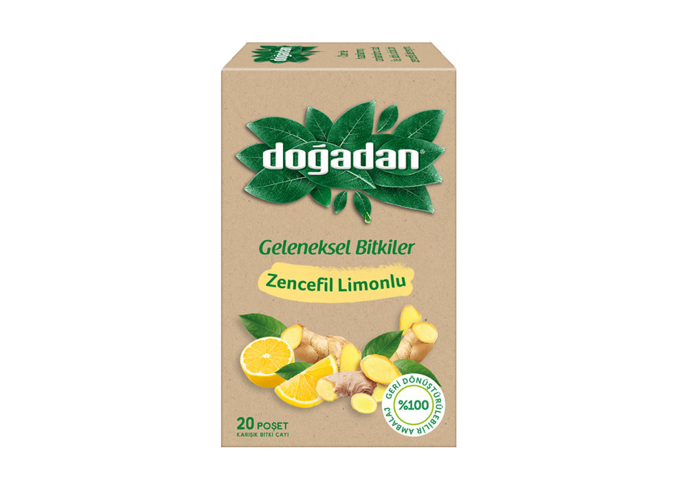 Dogadan Zencefil Limon Çayı Ingwer Zitronen Tee  40g