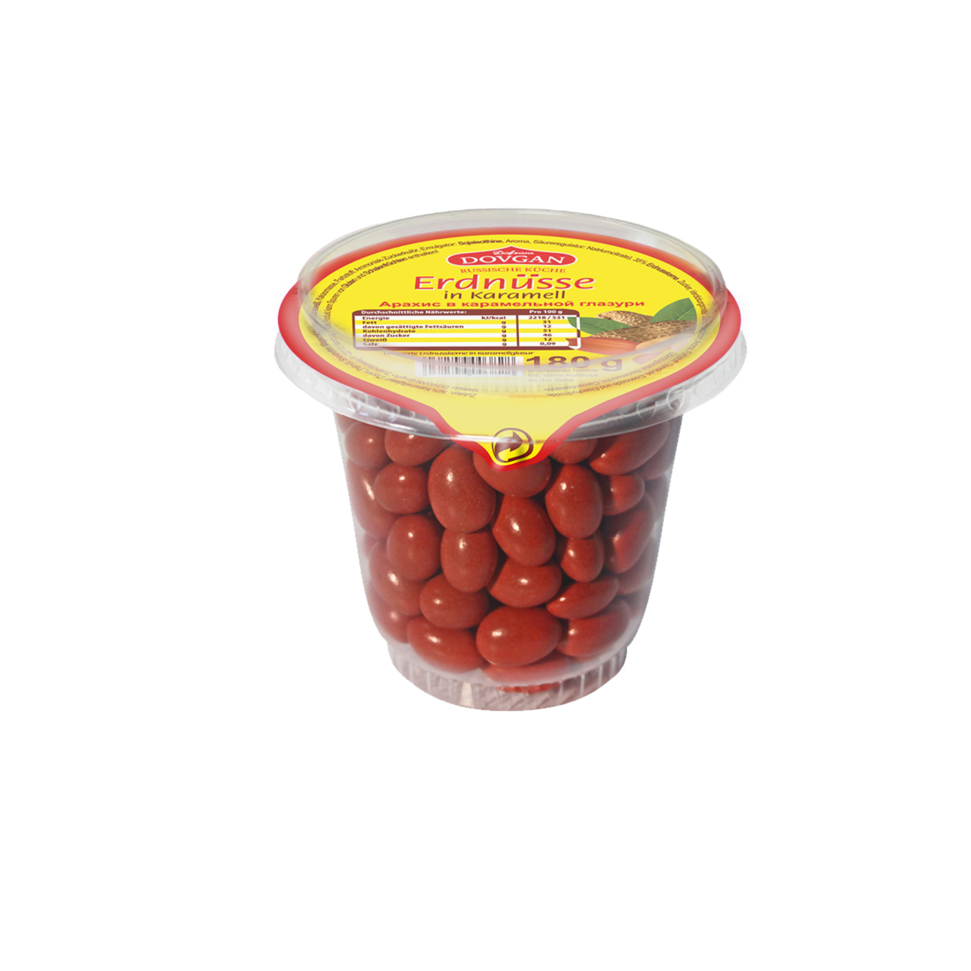 Dovgan Karamelli Yer Fistigi - Erdnüsse in Karamell Dragees 180 g