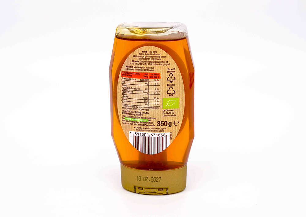 Edeka Bio Blüten-Honig - Organik Çiçek Balı 350 g