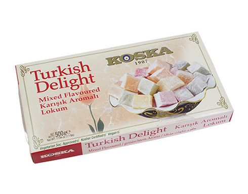 Koska Karışık Aromalı Lokum -  Turkish Delight Mischung 500g