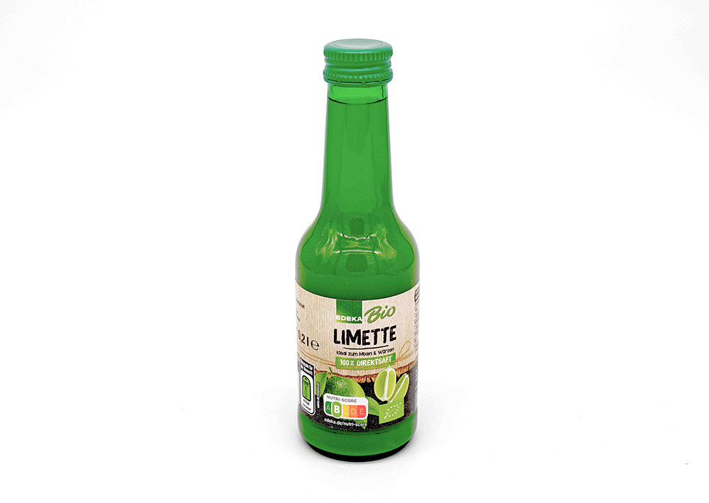 Edeka Bio Limette Direktsaft - Organik Lime Doğrudan Sıkma Suyu 200 ml