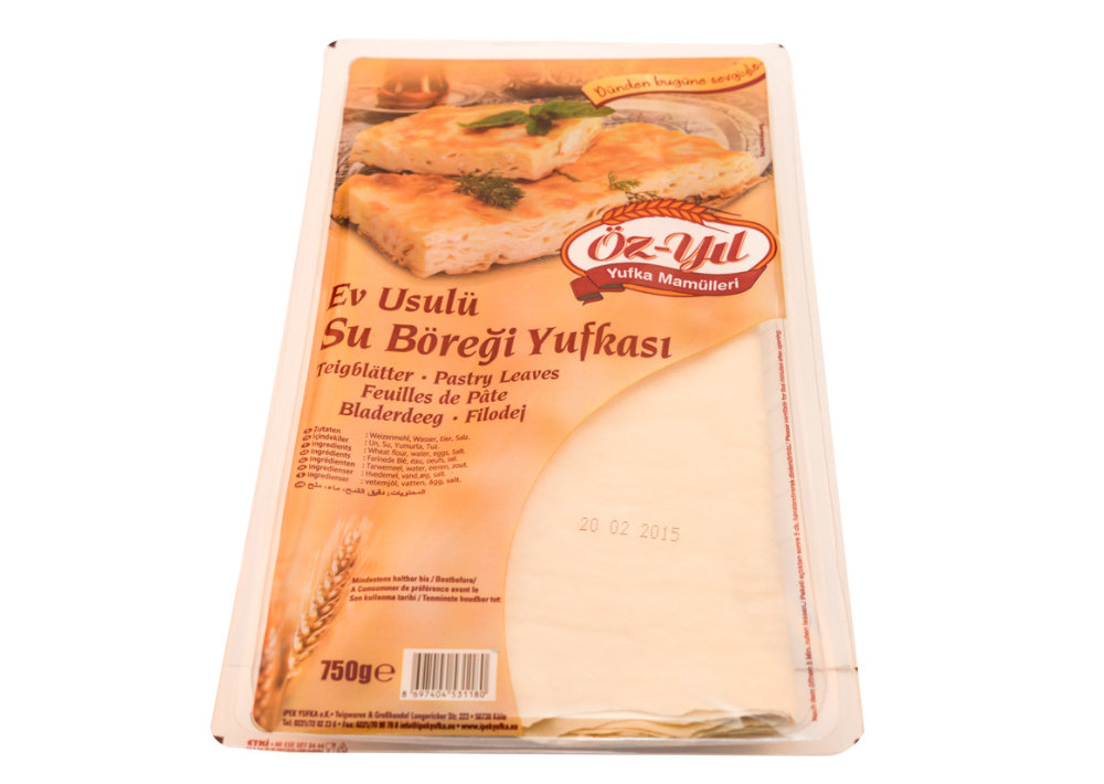 Öz-Yıl Teigblätter - Su Böregi 750g