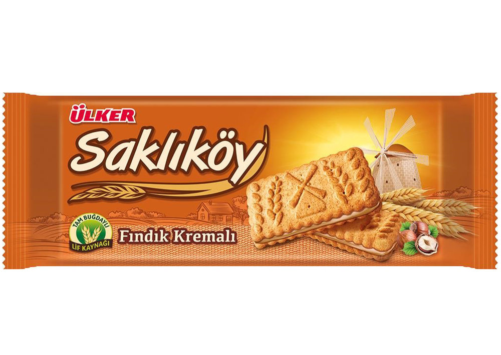 Ülker Sakliköy Findikli Kremali Bisküvi 100g