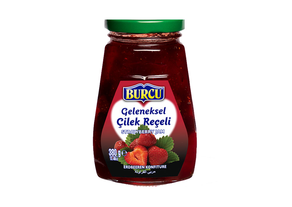 Burcu Erdbeer Marmelade Cilek Receli 380g