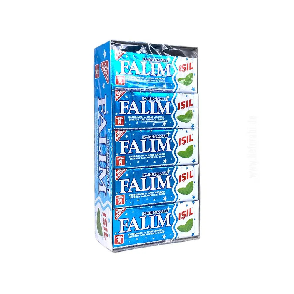 Falim Minzkaugummi - Karbonat isil ve Nane Sakiz 20x 5er140g