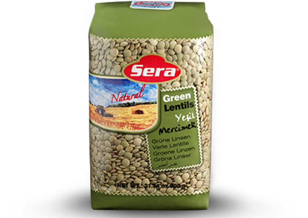 Sera Grüne Linsen - Yeşil Mercimek 900g