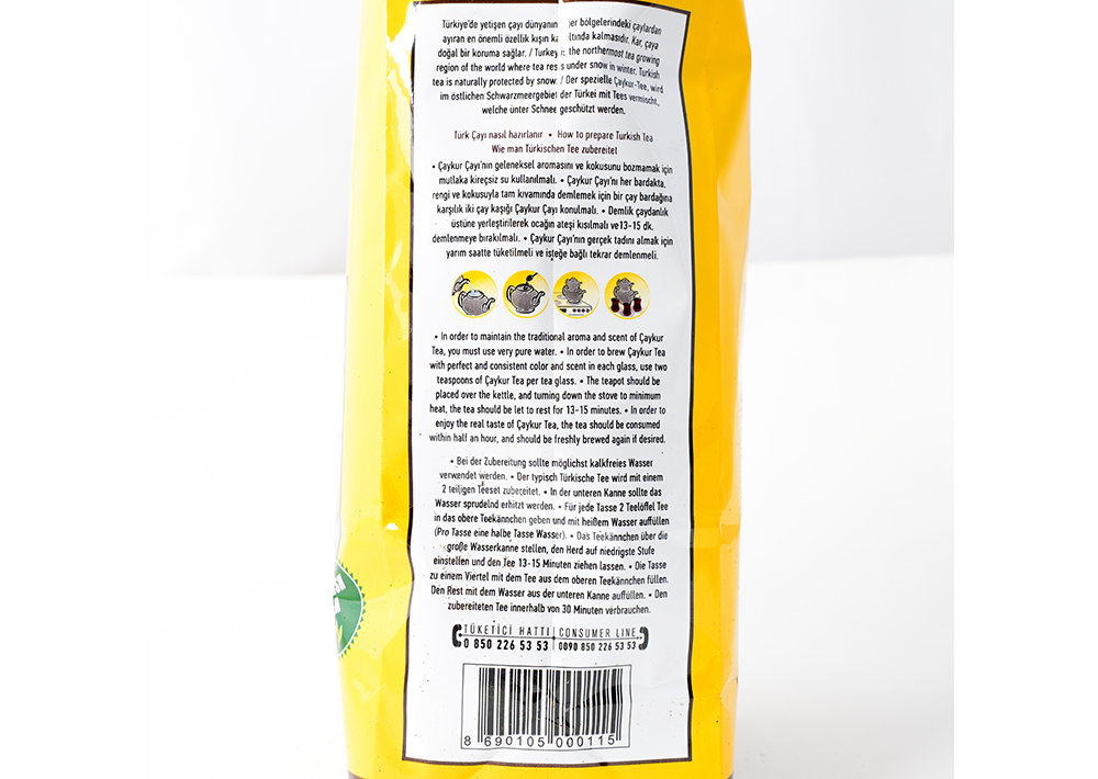 Caykur Rize Turist Schwarzer Tee - Siyah Cay 1kg