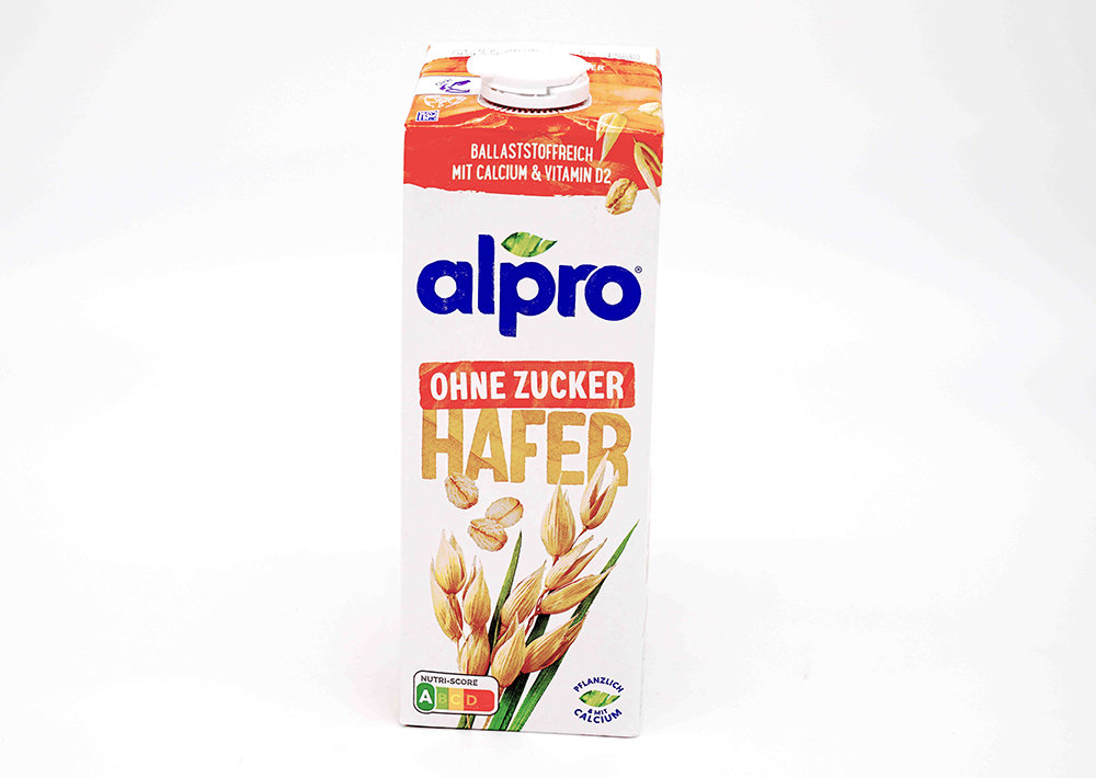 Alpro Pflanzlich Sanft & Cremig Ohne Zucker Hafer - Bitkisel Yumuşak & Kremamsı Şekersiz Yulaf Sütü 1 L