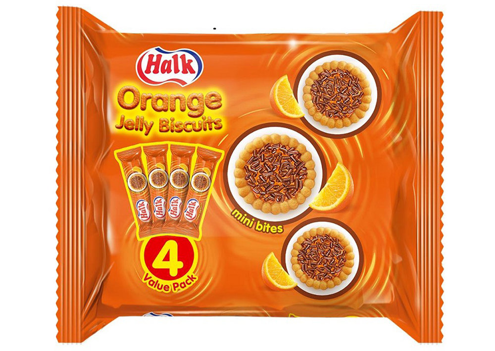 Halk Turta Portakalli Jöleli 360g (4x90g)