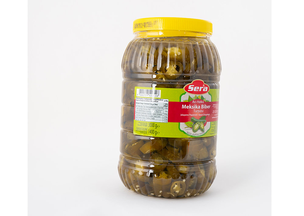 Sera Jalapeno Peperoni - Meksika Biber Turşusu 1400g