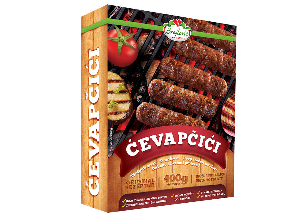 Brajlovic Cevapcici 400g
