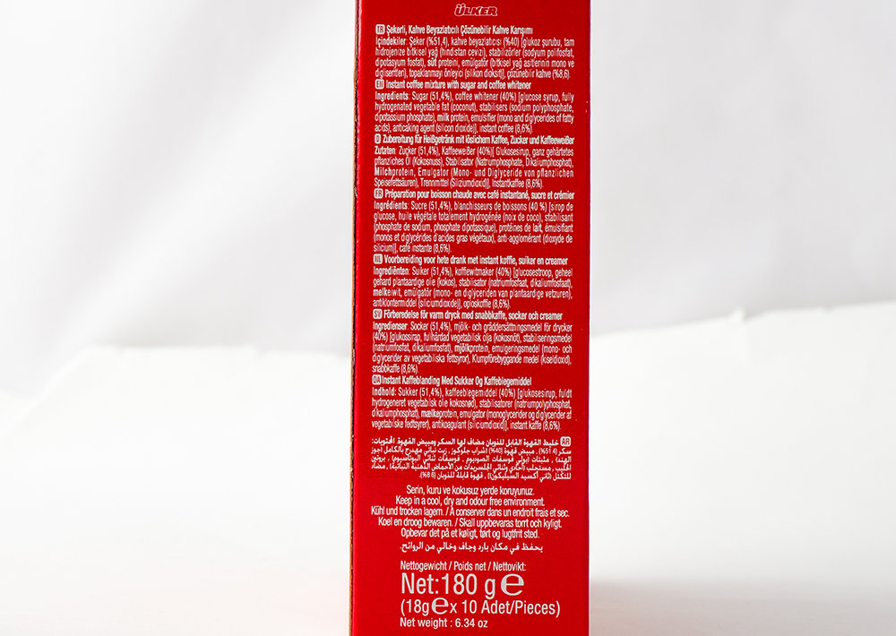 Cafe Crown Ülker - Instantkaffee 3 in1 - 10x18g