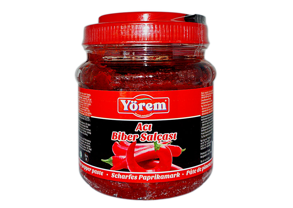 Yörem Scharfer Paprikamark - Aci Biber Salcasi 1200g