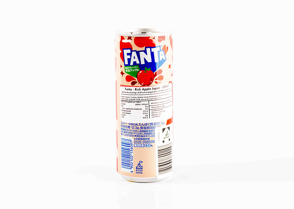 Fanta Rich Apple – Fanta Zengin Elma Aromalı Gazlı İçecek 250 ml