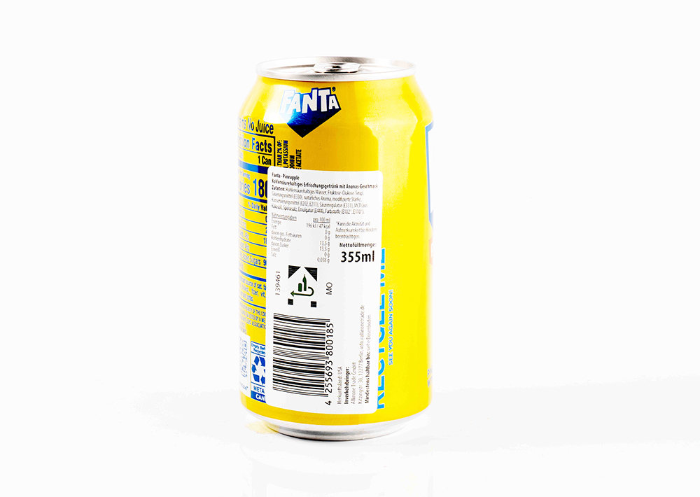 Fanta Pineapple- Ananas Aromalı Gazlı İçecek 355 ml