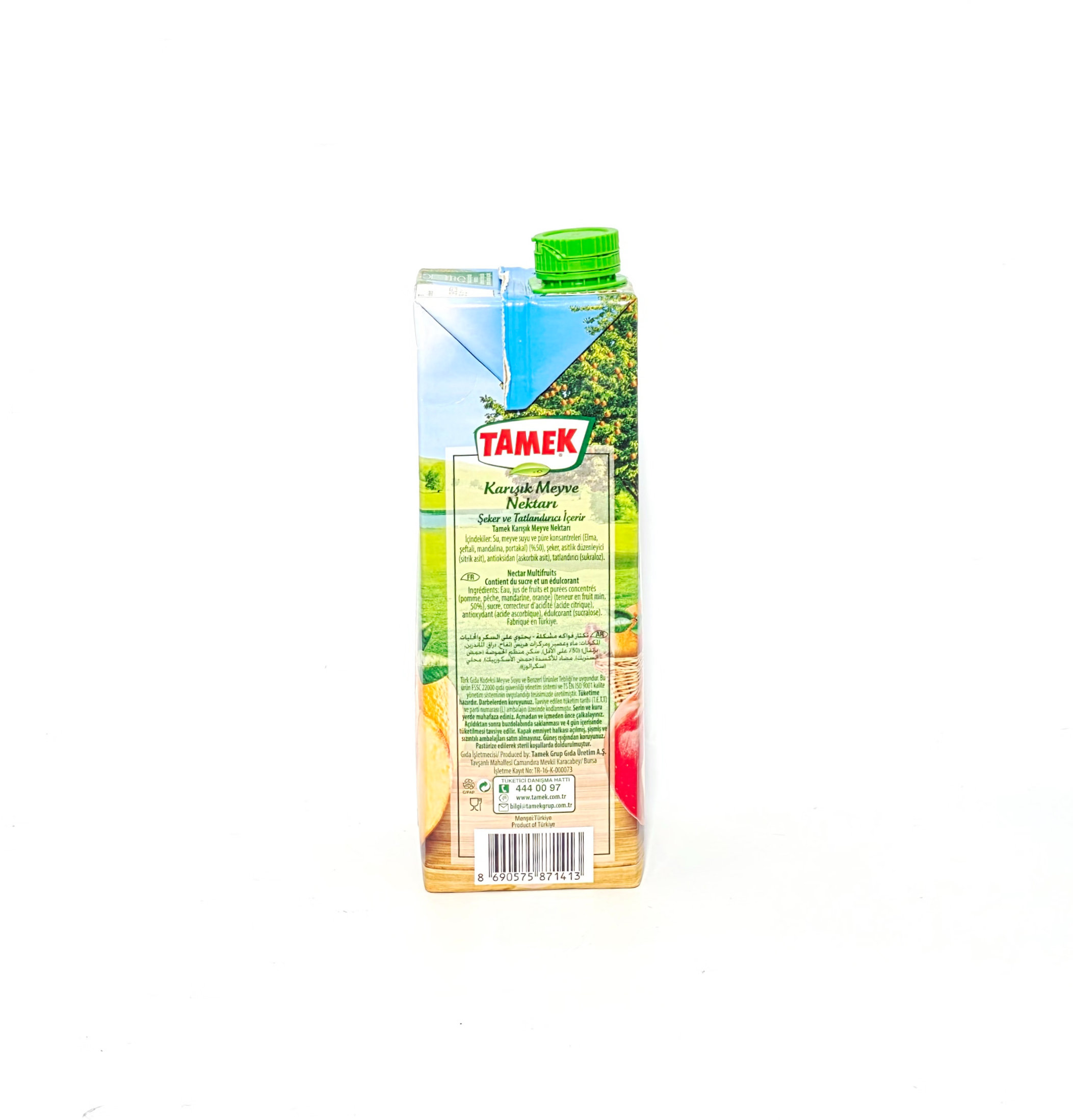 Tamek Multifruchtnektar - Karışık Meyve Nektarı 1L