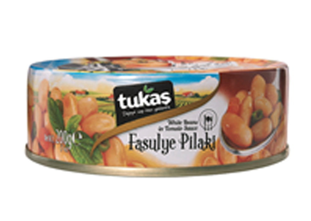 Tukas Gekochte Weiße Bohnen Dose - Fasulye Pilaki 200g