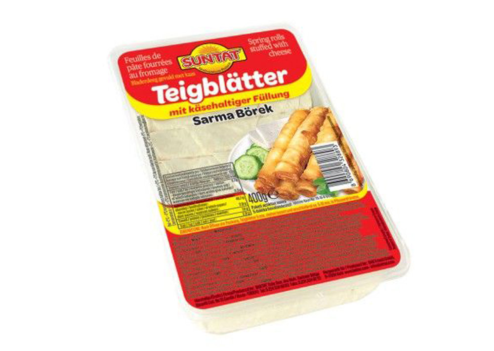Suntat Börek Teigblätter mit Käsefüllung - Sarma Börek 400g
