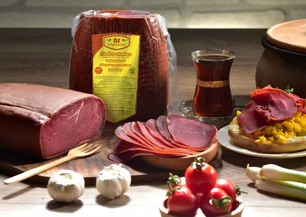 Öz Kayseri Pastırma, Rinderschinken am Stück- 100 g