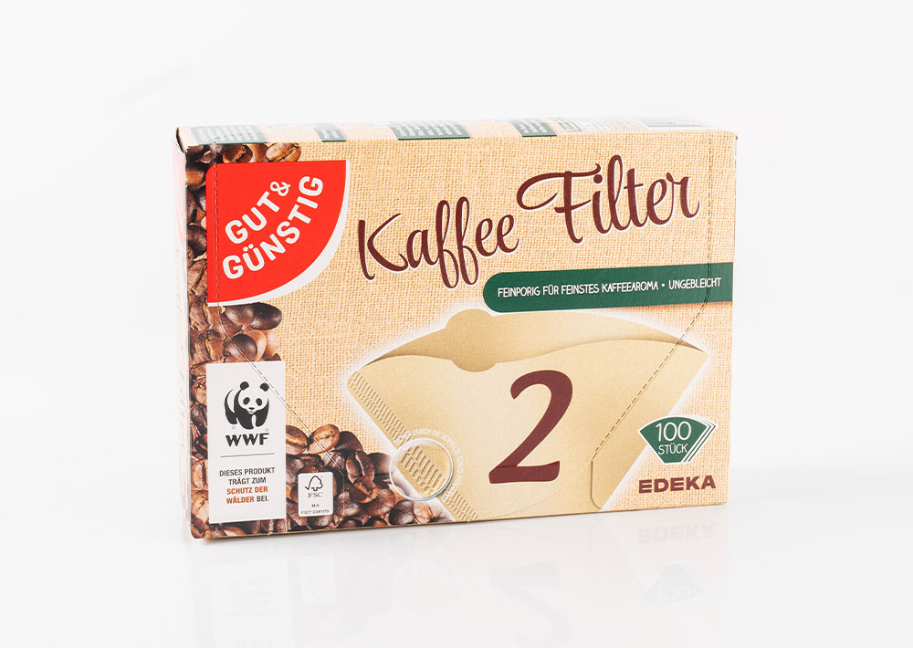 EDEKA Kaffee Filter Klein- Kahve Filtresi 100 stück
