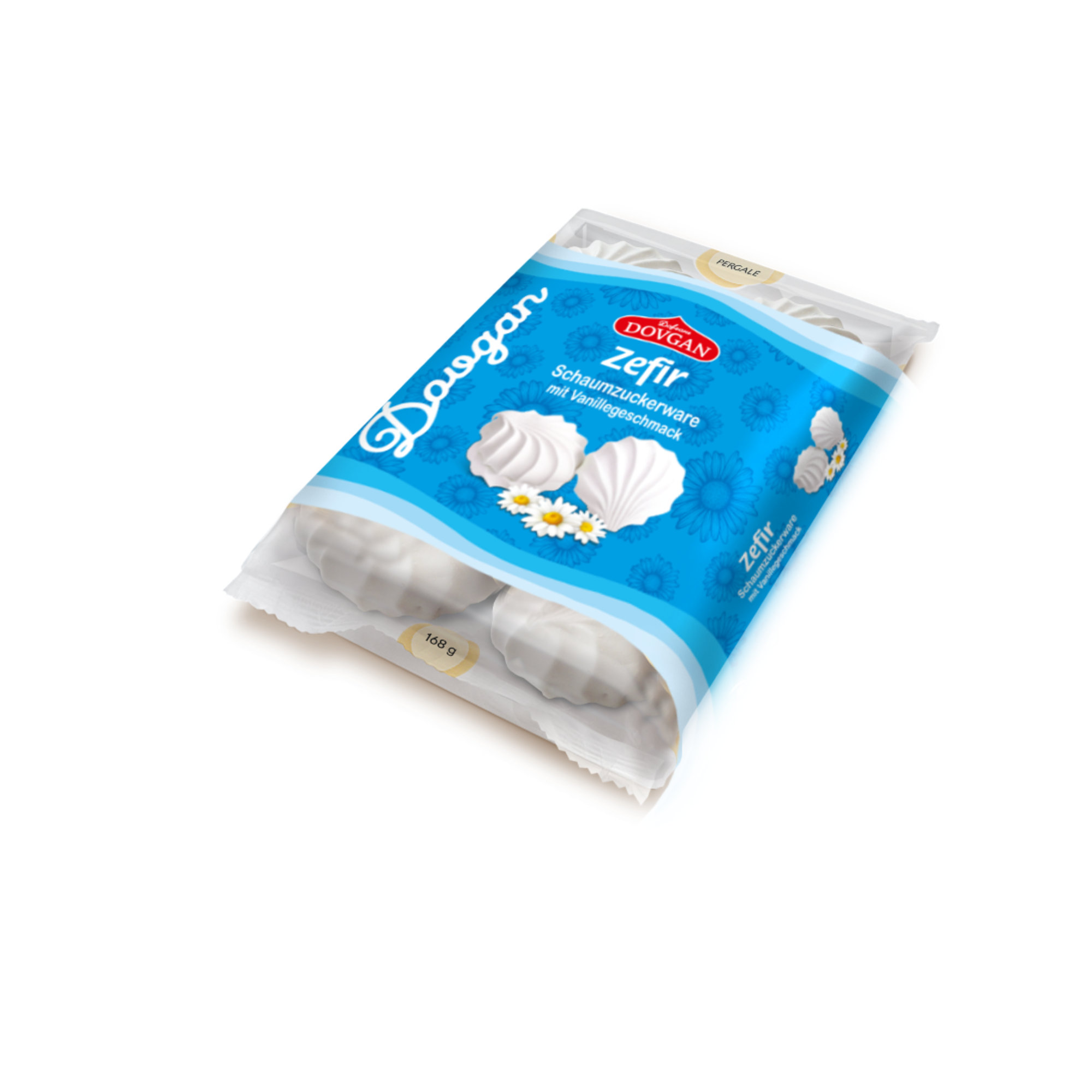 DOVGAN Vanilya Aromali Zefir - Zefir Vanillegeschmack 168 g