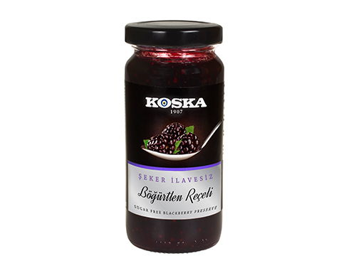 Koska Şeker İlavesiz Böğürtlen Reçeli - Brombeerkonfitüre ohne Zucker 290g