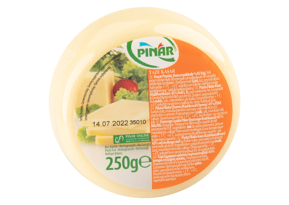 Pinar Taze Kaşar 250g