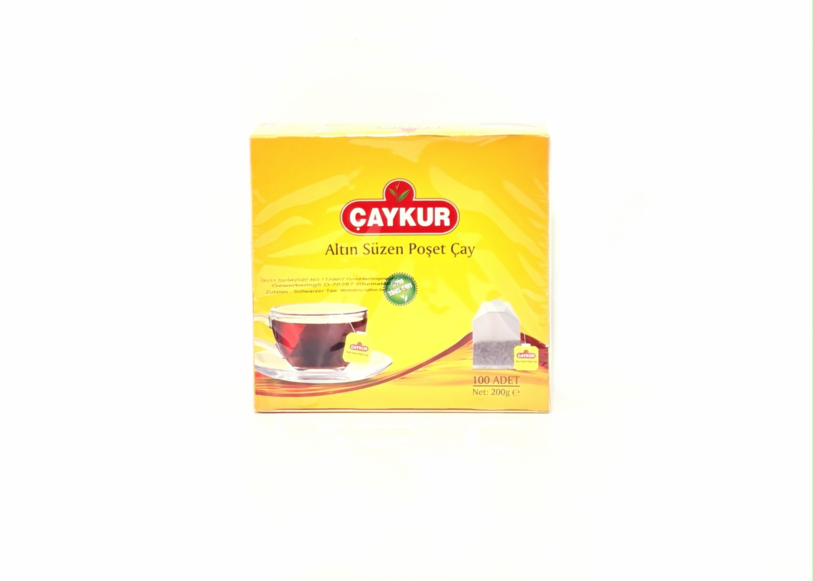 Çaykur Goldener Schwarz Tee im Beutel - Altın Süzen Poşet Çay 200g