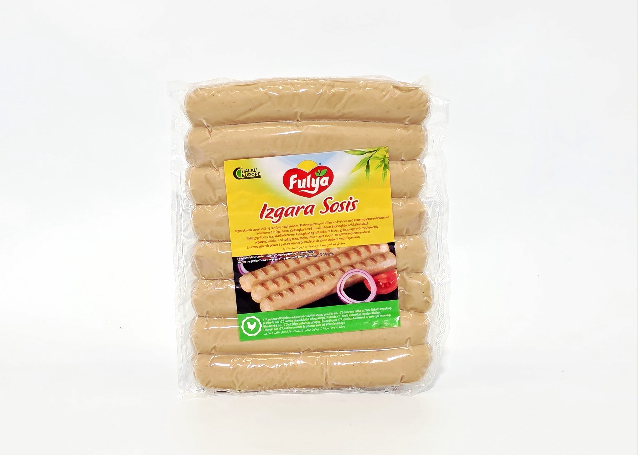 Fulya Hühner Grillwurst - Izgara Tavuk Sosis 800g
