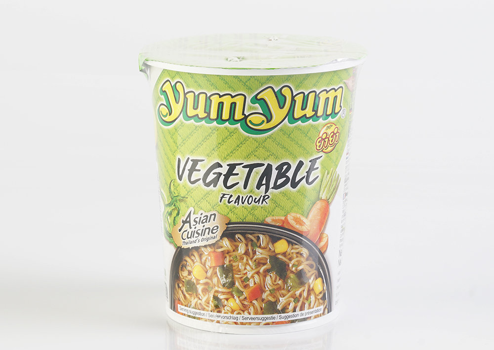 Yum Yum Instant Nudeln Gemüse im Becher - Sebzeli Hazır Noodle Bardak 70g