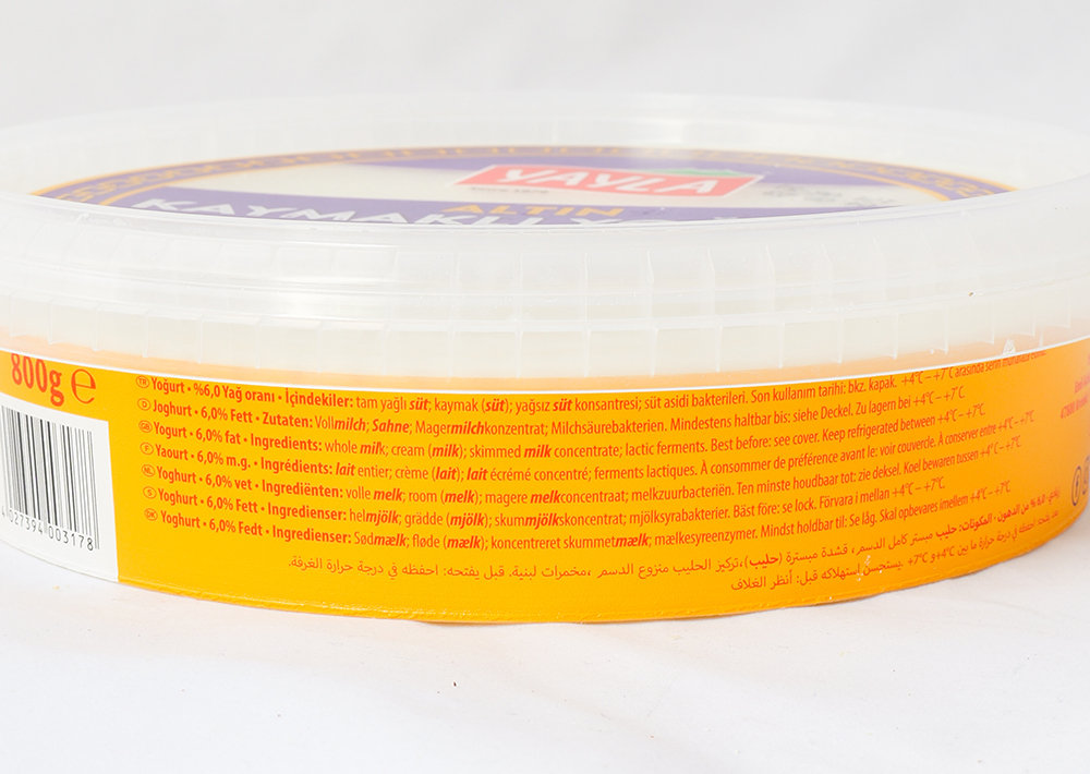 Yayla Joghurt mit Schichtrahm - Kaymakli Yogurt 800g