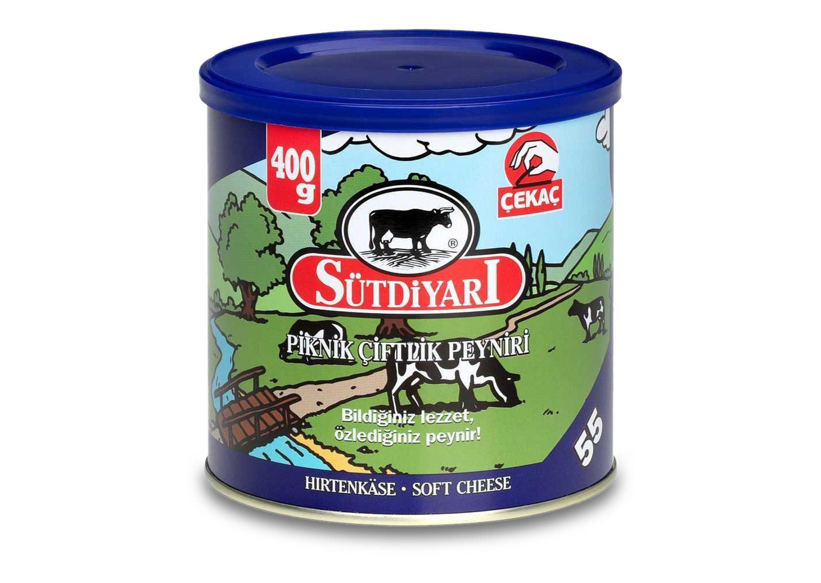 Sütdiyari Beyaz Ciftlik - Peynir Hirtenkäse %55 400g