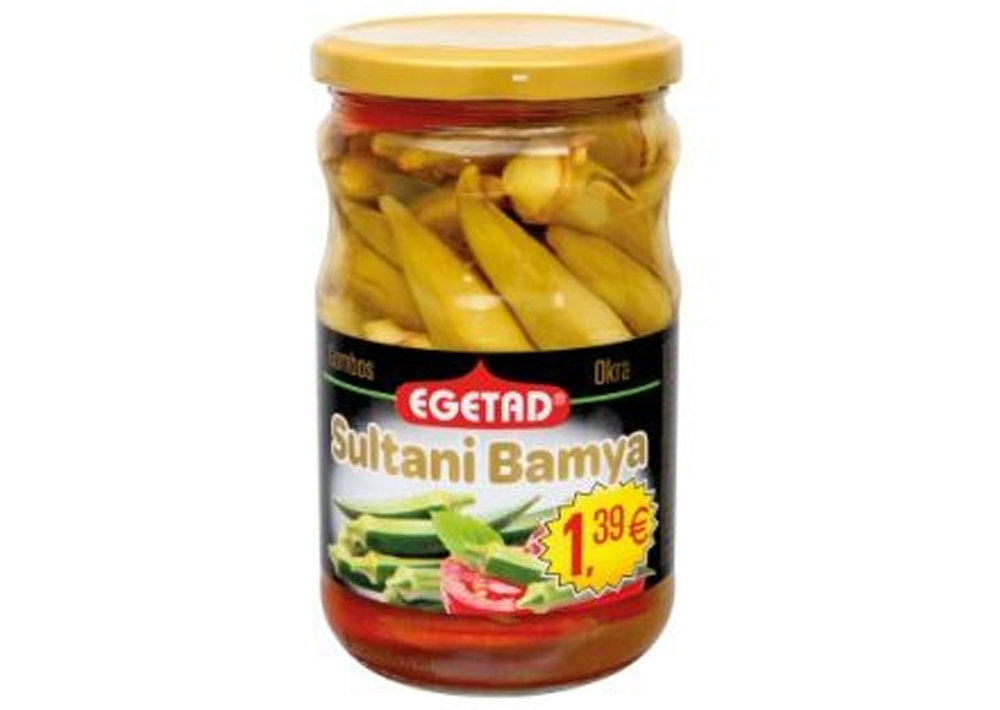 Egetad Sultani Okra - Sultani Bamya 660ml