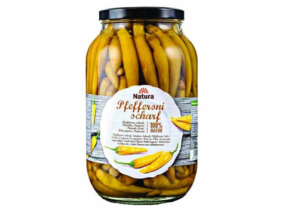 Natura Pfefferoni Scharf - Acı Biber Turşusu 2500ml