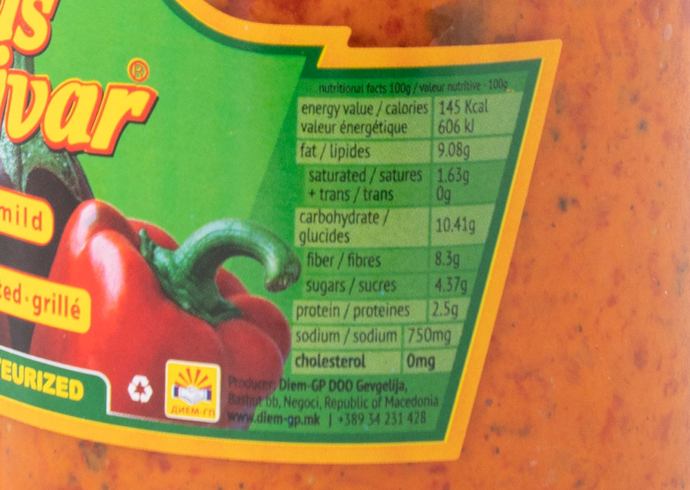 Bas Ajvar Mild- Ajvar Orta Acı 530gr