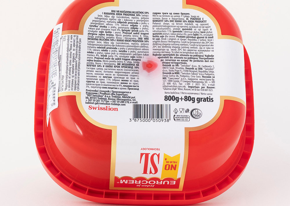 Eurocrem Brotaufstrich - Fındıklı Çikolata Kahvaltılık 880gr