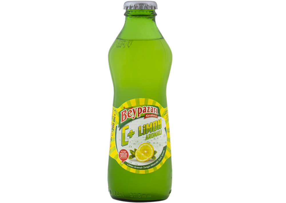 Beypazarı Natürliches Mineralwasser -  C Vitaminli Limon Aromalı Maden Suyu 200ml