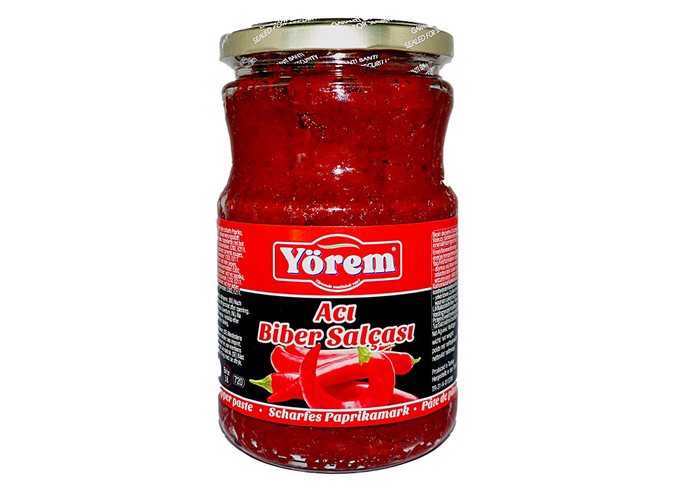 Yörem Scharfer Paprikamark - Aci Biber Salcasi 700g