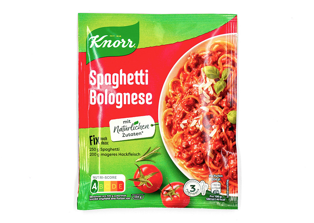 Knorr Knorr Spaghetti Bolognese Mit Natürlichen Zutaten - Knorr Spaghetti Bolognese – Doğal İçerikli 40 g