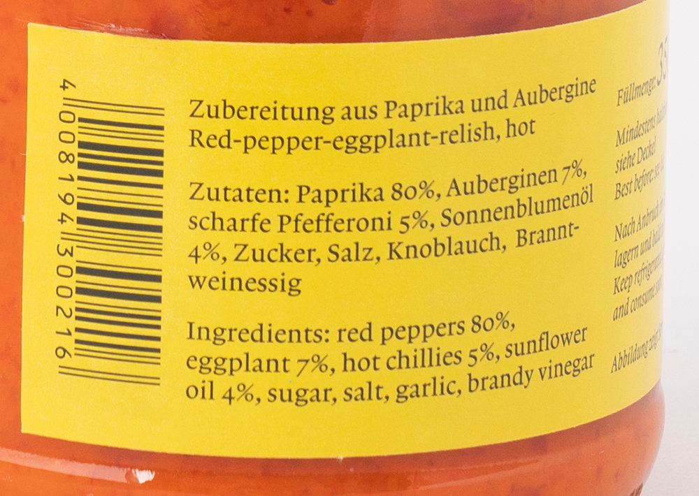 Sofko Ajvar Scharf - Ayvar Acı 350gr