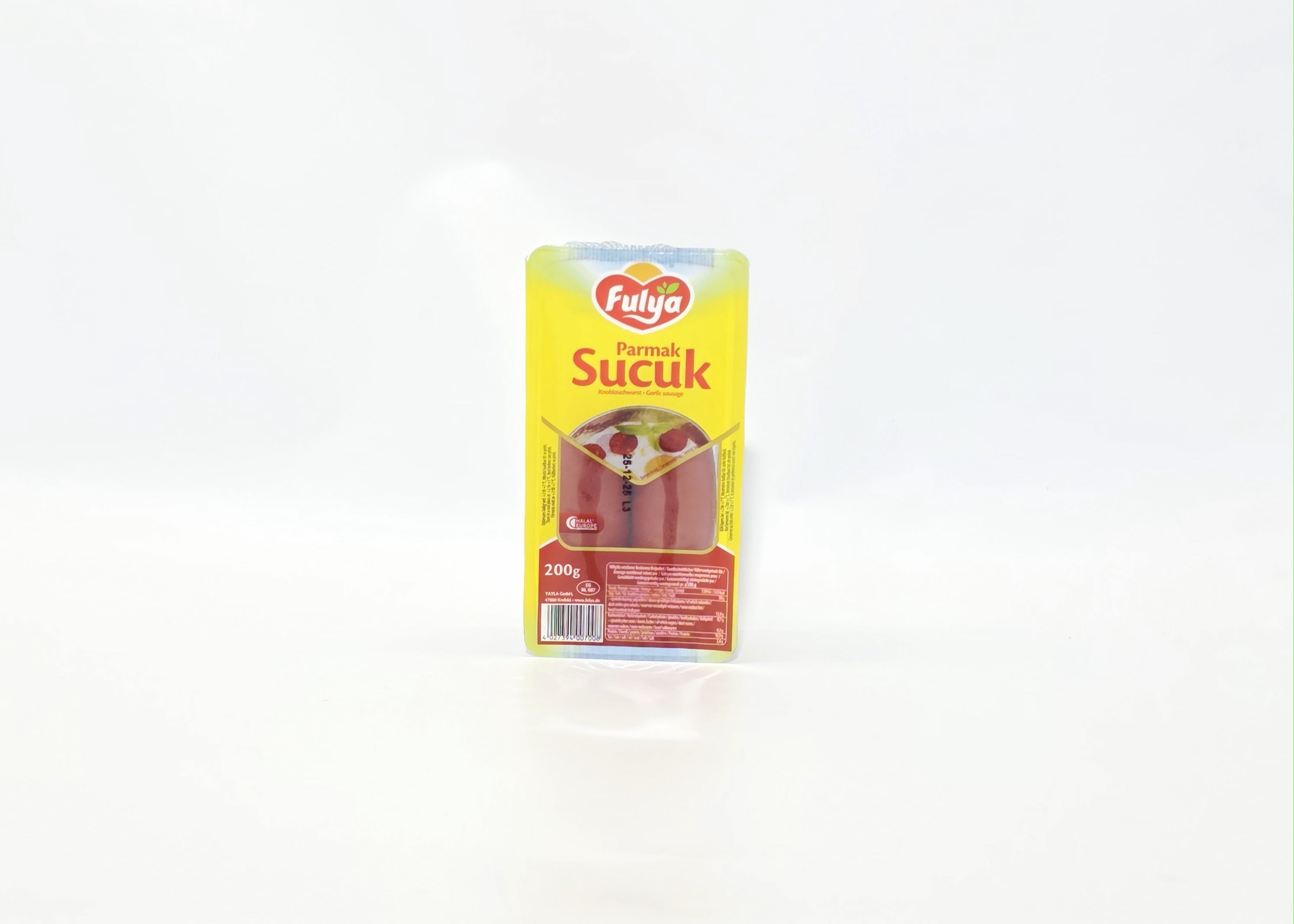 Fulya Rinderknoblauchwurst Einzel - Parmak Sucuk 200g