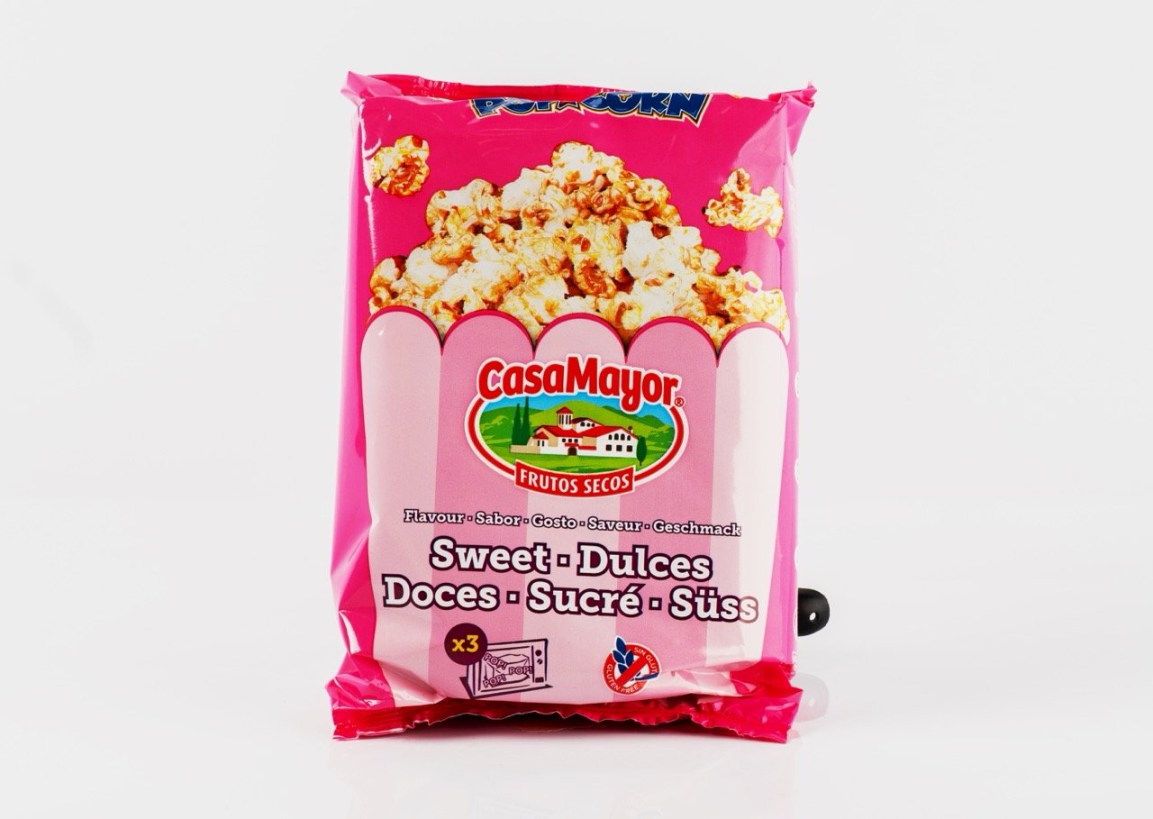 Casa Mayor Süss Popcorn-Tatlı Patlamış Mısır 3×90 g