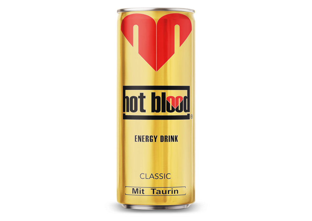 Gratis Hot Blood Energy Drink Classic Gold 250ml