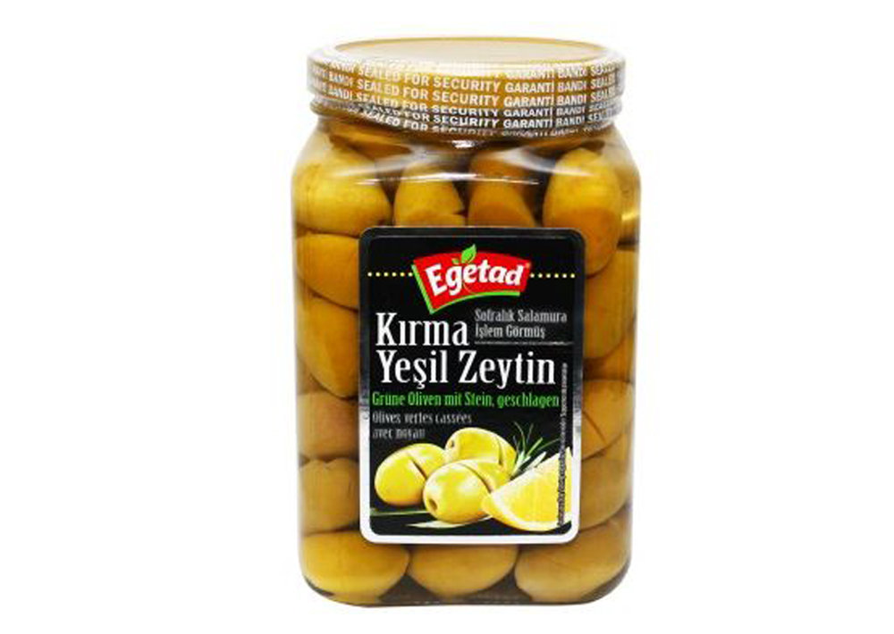 Egetad Grüne Oliven geschlagen 1600ml