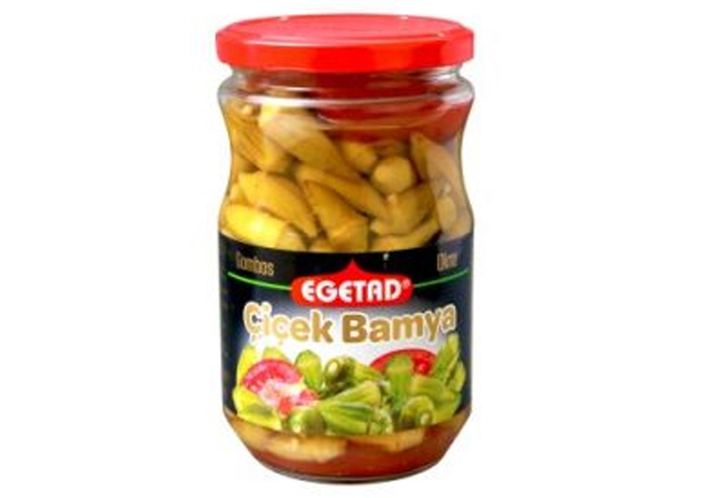 Egetad Jung Okra - Cicek Bamya 660ml