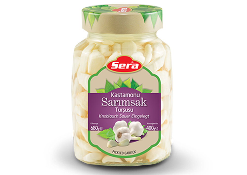 Sera Knoblauch in Salzlake - Sarımsak Tursusu 400g