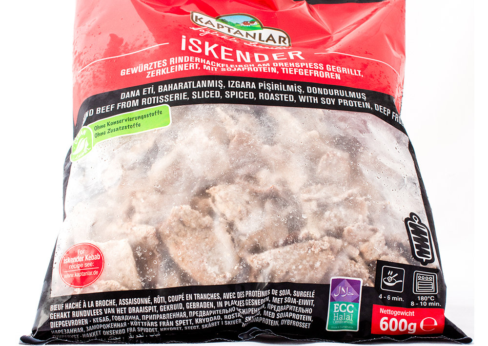 Kaptanlar - İskender Kebap - Döner Kebab Rind 600g