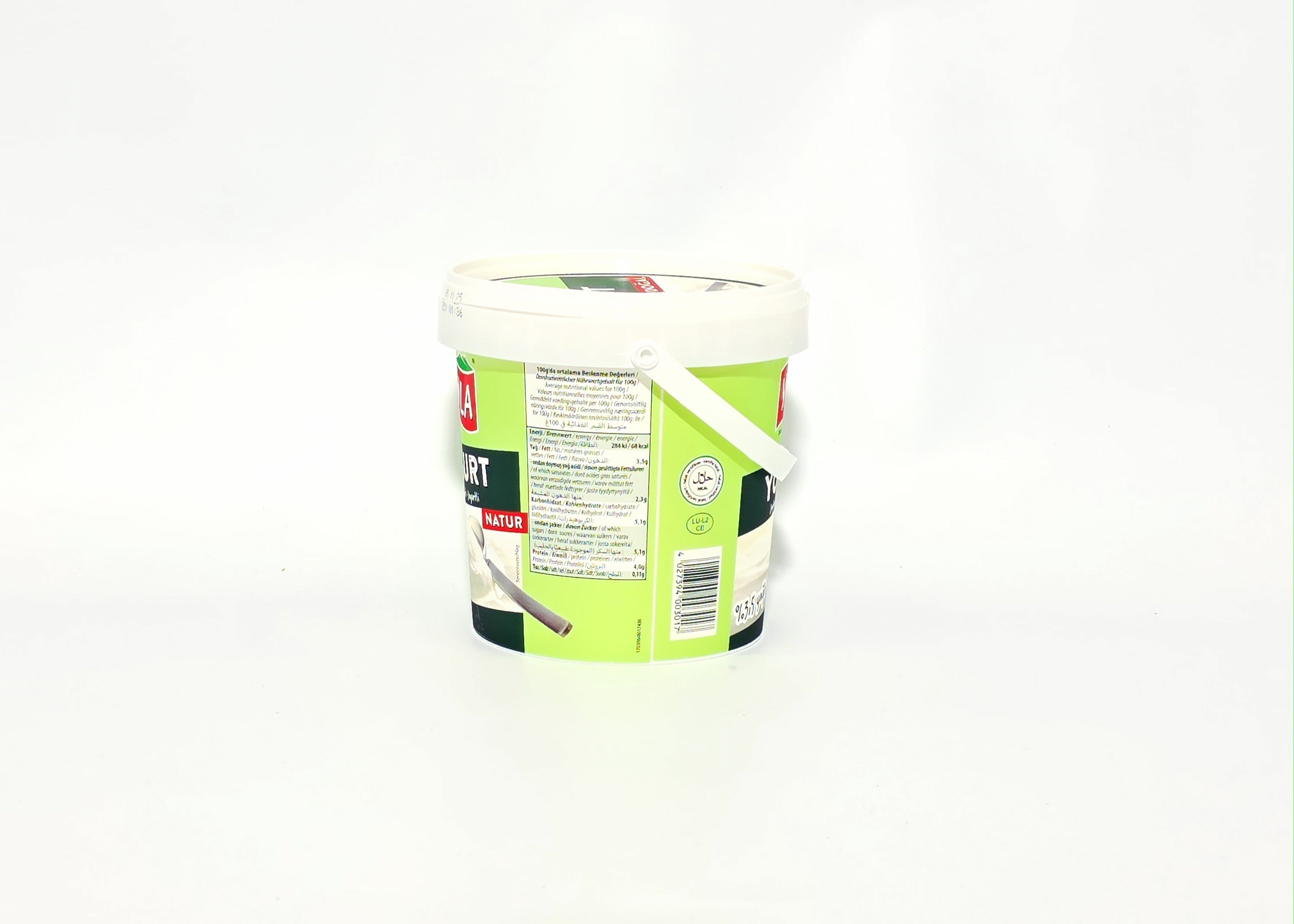 Yayla Natur Jogurt 3,5% Fett - Doğal Yoğurt 3,5% Yağlı 1 Kg