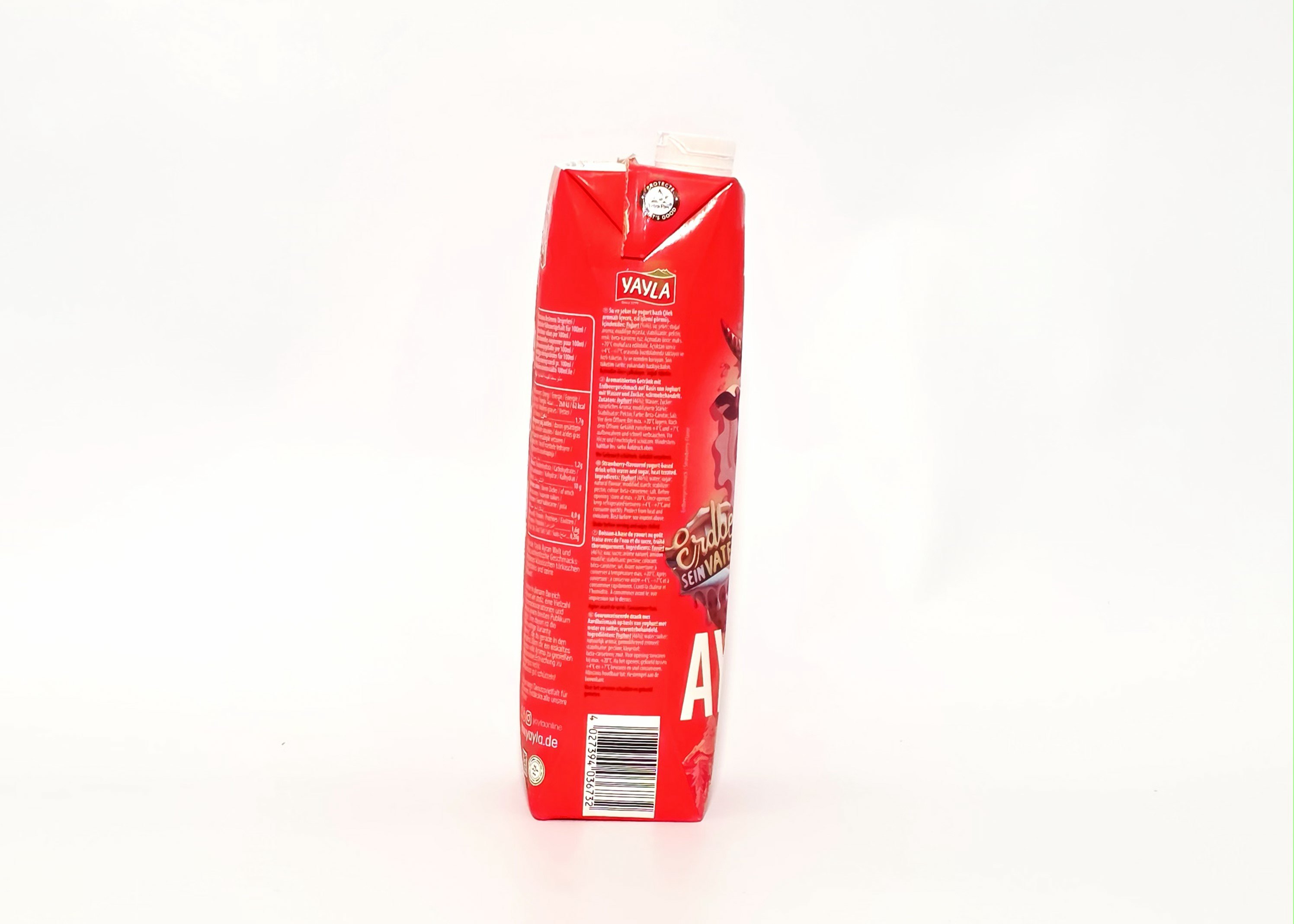 Yayla Ayran Erdbeere - Çilekli Ayran 1L