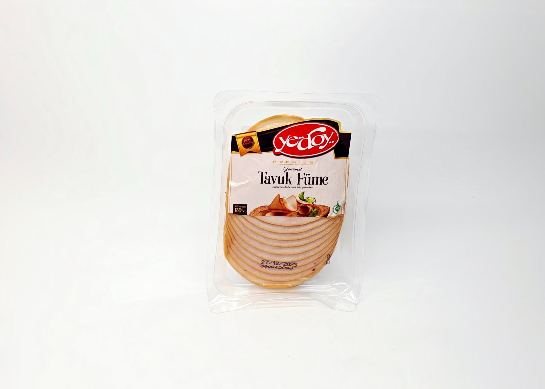 Yedoy geräuchertes Hühnerbrust Aufschnitt - Tavuk Füme 150g